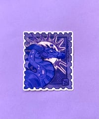 Midnight Moon "Stamp" Sticker
