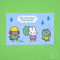 Image 1 of Rainy Day Sticker Sheet