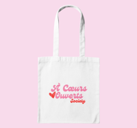 Tote bag "A Cœurs Ouverts Society"