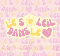 Stickers "Le Soleil Dans Le Cœur"