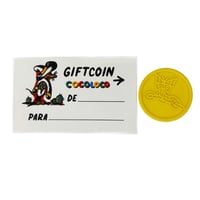 3D-printed gift card (coin)