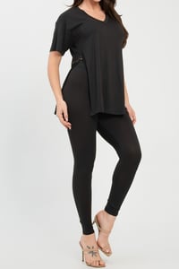 Kelly Two Piece Set (Black)