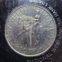 Image 3 of United Kingdom Silver Jubilee of Reign 25 Pence