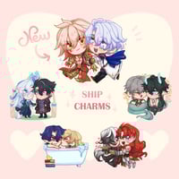 Image 1 of Genshin/Honkai Ship Charms