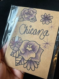 Image 3 of Hand drawn Chicana Notebook 