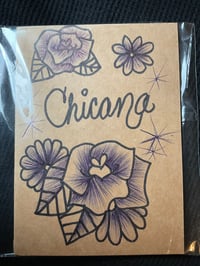 Image 4 of Hand drawn Chicana Notebook 