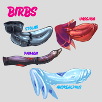 Image 1 of Hellaverse Monster PP Stickers - Buy them all