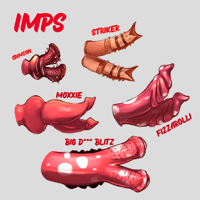 Image 2 of Hellaverse Monster PP Stickers - Buy them all