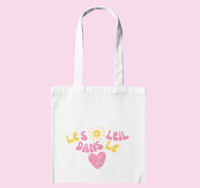 Tote bag "Le Soleil Dans Le Cœur"