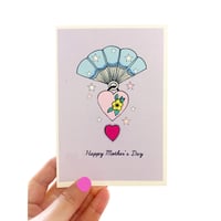 Image 1 of Fan Mother's Day Card