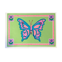 Butterfly Mexican Ornament Everyday Card