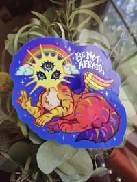 Y2K Angel - Glitter sticker!