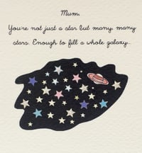 Image 2 of Galaxy Mother's Day Card