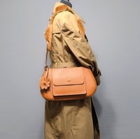 Image 4 of MOLLY  CARGO - CARAMEL W/ SHEARLING STRAP WRAP