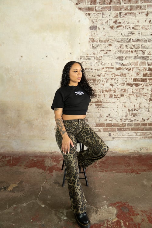 Image of Women’s Cropped Tee In Black