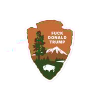 Image 1 of "Fuck Donald Trump" Sticker