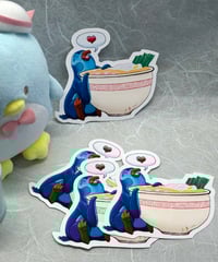 Image 2 of Tasty Bowl of Ramen Vinyl Sticker