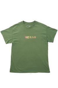 TRAD ELDER TEE <BR> GREEN Image of TRAD ELDER TEE <BR> GREEN