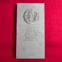 Image 1 of 1lb Titanium Bar - .999 Investment Grade 