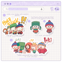 STICKERS ✧ South Park