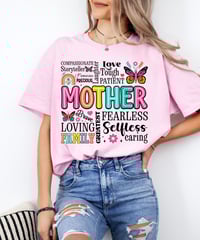 She Is Mom - Full Color Graphic Tee/Sweatshirt