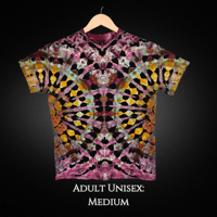 Image 1 of Ice Dyed Double Fanfold Adult (Med) Unisex T-shirt