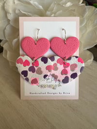 Image 2 of Heart Earrings