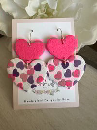 Image 4 of Heart Earrings