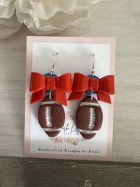 Image 6 of  Football Earrings