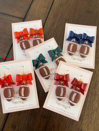 Image 1 of  Football Earrings