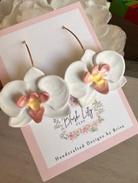 Image 3 of Orchid Earrings