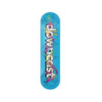 Image 1 of LAUNCH01 BLUE Skate Deck PRE-ORDER