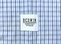 Image 6 of Bedwin & the Heartbreakers multifabric button down shirt, size 3, fits M