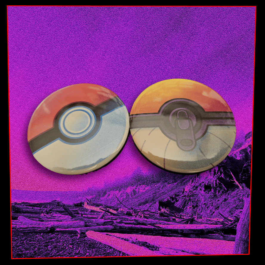 Pokeball Button [Two Options]