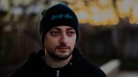 Image 5 of SWEPT TO SEA LOGO BEANIE - TEAL
