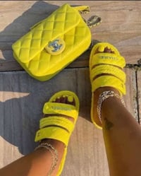 Image 1 of Chanel Sandal set