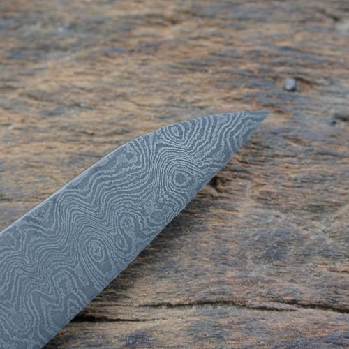 Image of Damascus 80mm paring knife