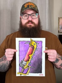 Image 2 of "death and glory" art print or original