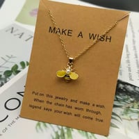 Bee Pendant Necklace