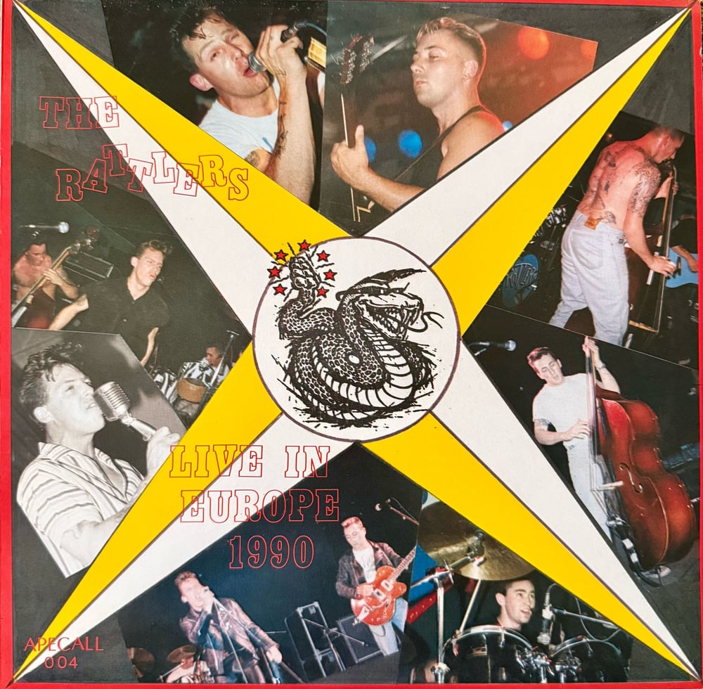 THE RATTLERS - LIVE IN EUROPE 1990 (LP)