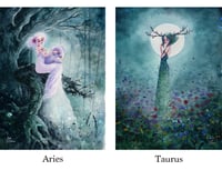 Aries or Taurus – A4 Fine Art Print