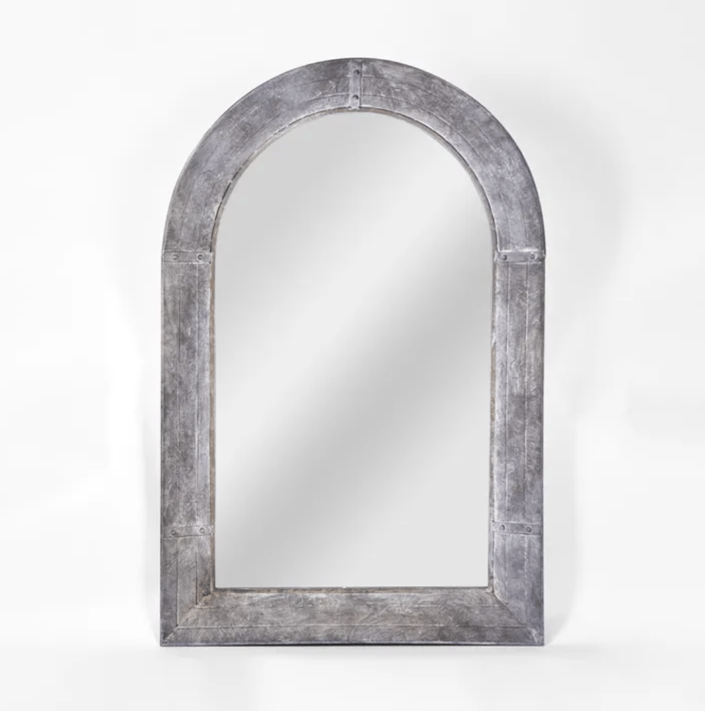 Image of Zinc Arched Mirror