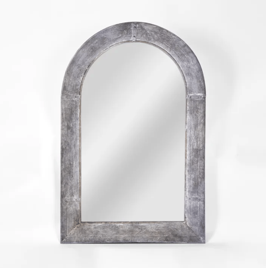 Image of Zinc Arched Mirror