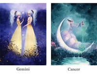 Gemini or Cancer – A4 Fine Art Print