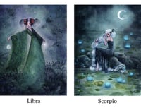 Libra or Scorpio – A4 Fine Art Print