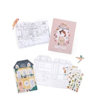 Image 5 of Les Parisiennes colouring & sticker book