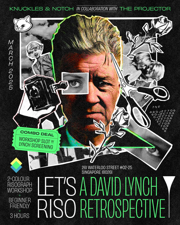 Image of Let's Riso! Risograph Workshop *A David Lynch Retrospective* Special