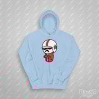 Image 3 of STUNT DOUBLE - LIGHT BLUE - HOODIE