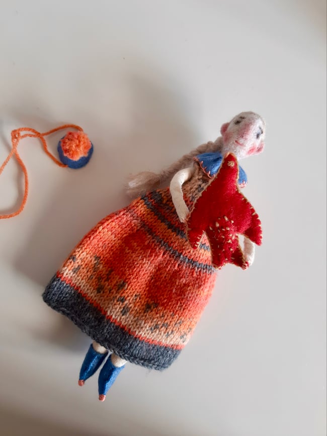 SALE ~ Hope ~ Circus Art doll ~ handmade 