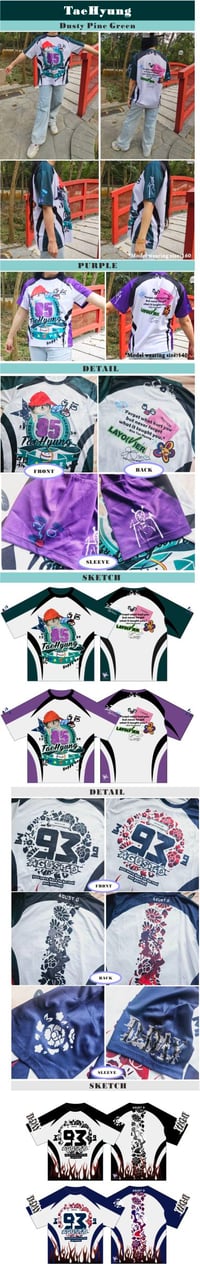 Image 5 of K-POP / BTS Sport Jersey Collection – Limited Edition Preorders!